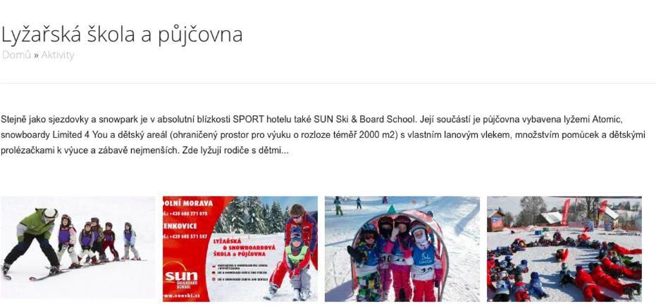 Sport Apartman Dm Dolni Morava Exterior photo